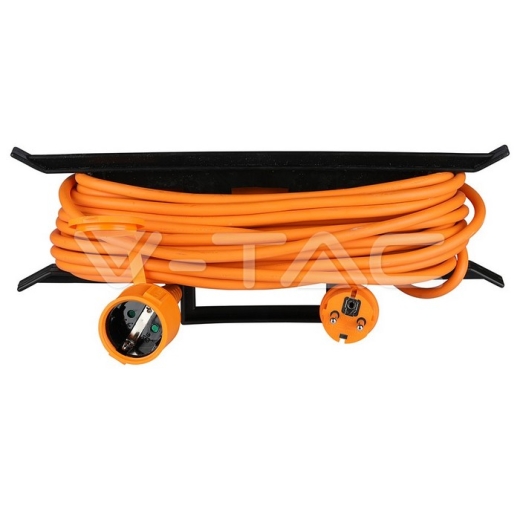 Cable de extensión 3G 1.5mm x 15m 1 toma 16A IP44 naranja & negro - 2
