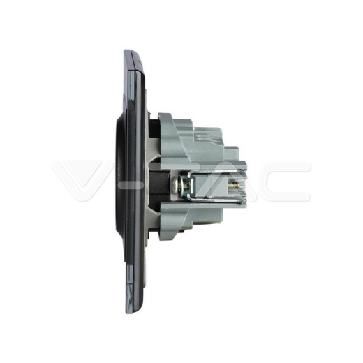 Enchufe EU 16A cristal negro - 3