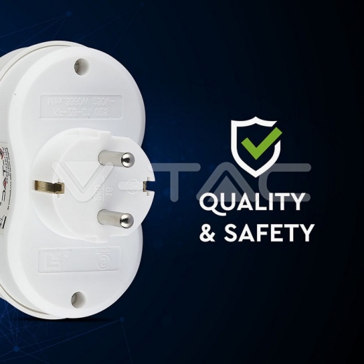 Outlet Adapter 16A White - 7