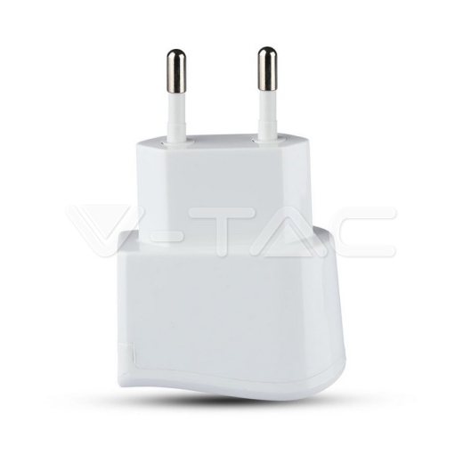 Adaptador de viaje USB Blister Blanco - 1