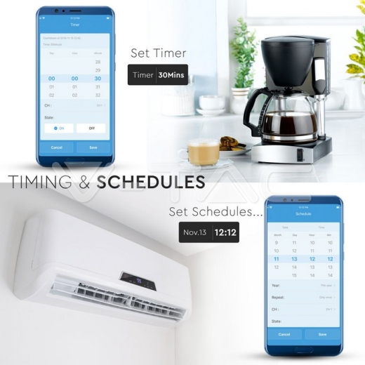 Mini Enchufe Inteligente WIFI tipo EU + Puerto USB compatible con Google Home y Amazon Alexa - 8