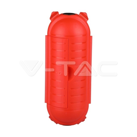 Waterproof Safe Box IP44 negro+rojo - 1