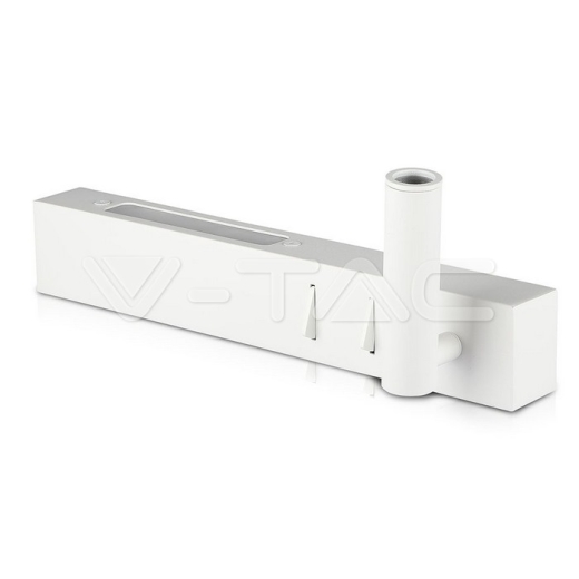 Lámpara de pared LED dormitorio 3W+3W LED cuerpo blanco 3000K - 2