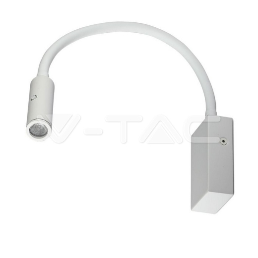 Luz lateral de hotel LED 3W blanca 3000K - 1
