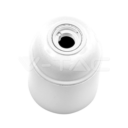 E27 Holder Backelite - Blanco - 3