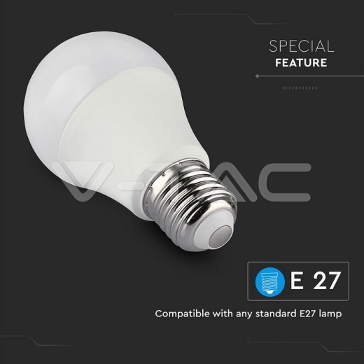 Bombilla de LED 10W E27 A60 SMART WIFI RGB + 2700K + 6400K - 8