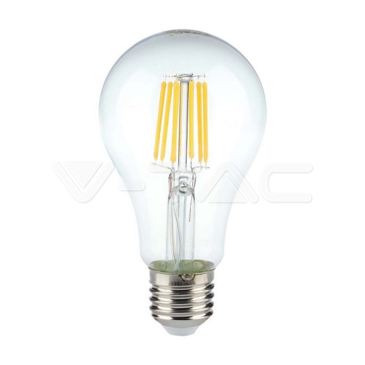 Bombilla LED 10W Filamento E27 A60 Transparente 3000K - 1