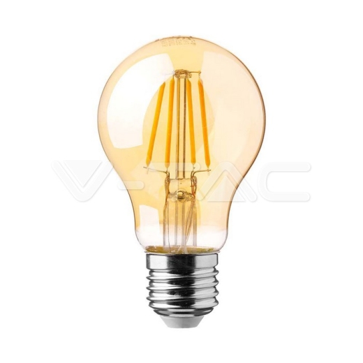 Bombilla LED 12W Filamento E27 A60 Amber 2200K - 1