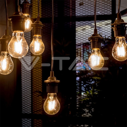 Bombilla LED 12W Filamento E27 A60 Amber 2200K - 5