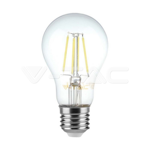 LED Bulb 12W Filament E27 A60 Clear Cover 4000K - 1