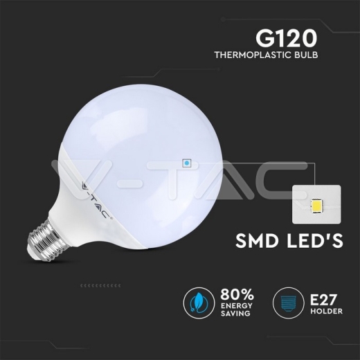 LED Bulb 13W G120 Е27 White Dimmable - 3