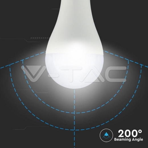 LED Bulb 18W E27 A80 2000 lm Plastic 3000K - 2