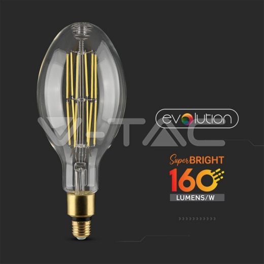 LED Bulb 24W E27 ED120 Clear Cover 4000K 160 lm/W - 2