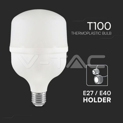 LED Bulb 30W Plastic T100 4000K - 3