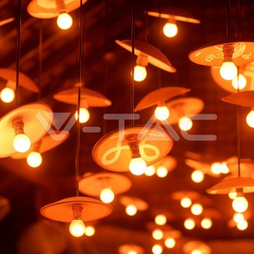 LED Bulb 4.5W E27 G45 SMART RGB, White, Warm White - 11