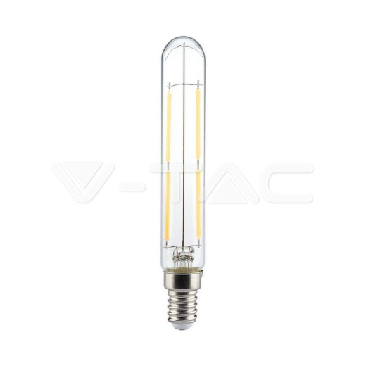 LED Bulb 4W E14 T20 Filament Clear Glass 3000K - 1