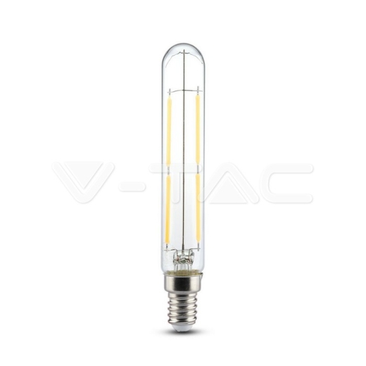 LED Bulb 4W E14 T20 Filament Clear Glass 4000K - 1