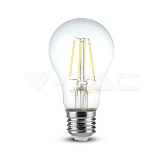 LED Bulb 4W Filament E27 A60 Clear Cover White - 1