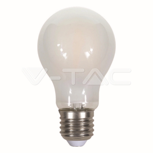 LED Bulb 7W Filament E27 A60 A++ Frost Cover White - 1