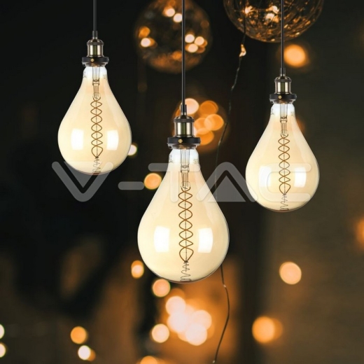 LED Bulb 8W Filament E27 A165 Dimmable 2000K - 5