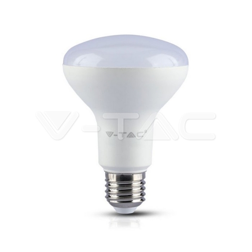 LED Bulb SAMSUNG Chip 10W E27 R80 Plastic White - 1