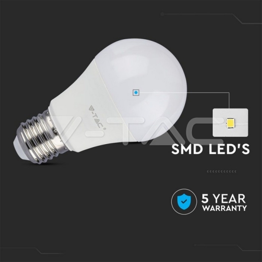 LED Bulb Samsung Chip 12W E27 A60 Dimmable 4000K - 2