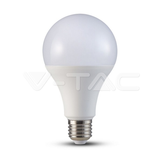 LED Bulb SAMSUNG Chip 18W E27 A80 Plastic 6400K - 1
