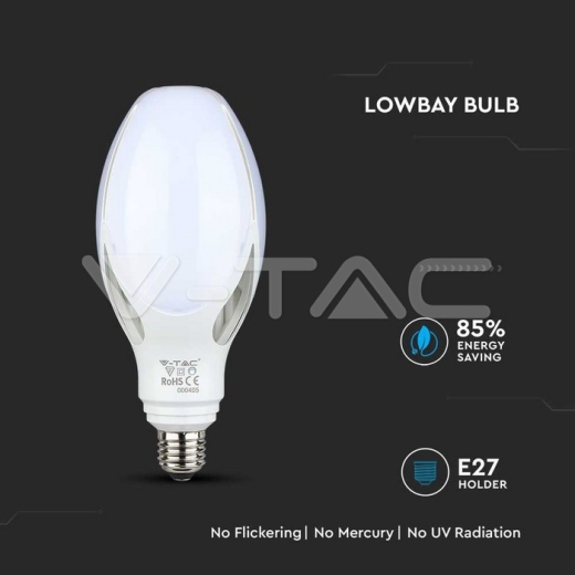 LED Bulb SAMSUNG Chip 36W E27 Olive Lamp 110 lm/Watt 3000K - 5