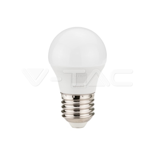 LED Bulb SAMSUNG Chip 4.5W E27 G45 Plastic 6500K - 1