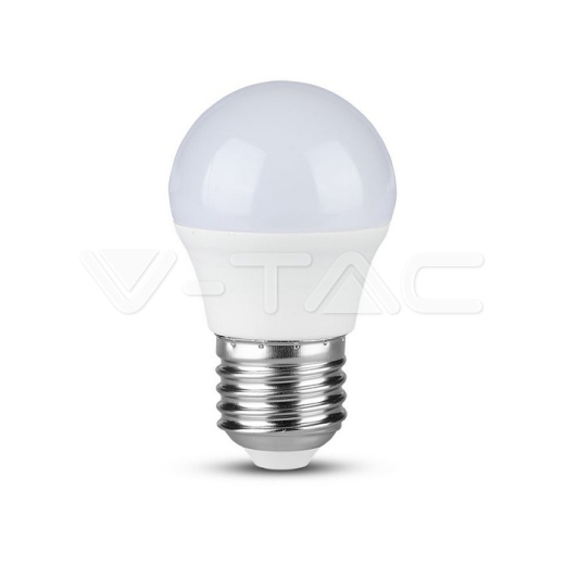 LED Bulb SAMSUNG Chip 6.5W E27 G45 Plastic 4000K - 1