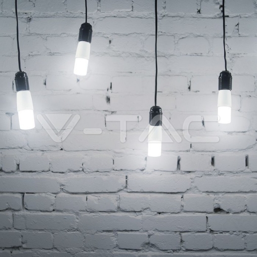 LED Bulb SAMSUNG CHIP 7.5W E27 T37 Plastic 4000K - 6