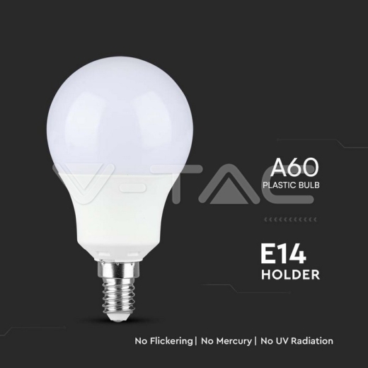 Bombilla LED Chip SAMSUNG 8.5W E14 A60 6500K - 3