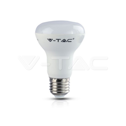 LED Bulb SAMSUNG Chip 8.5W E27 R63 Plastic 3000K - 1