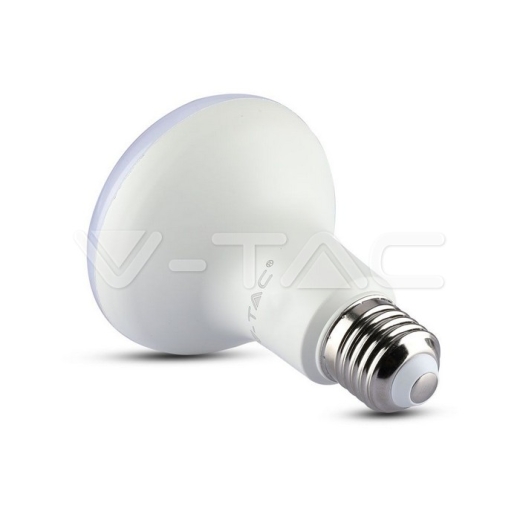 LED Bulb SAMSUNG Chip 8.5W E27 R63 Plastic 3000K - 2