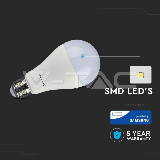 LED Bulb SAMSUNG Chip 9W E27 Emergency 6400K 3 hrs Battery - 2