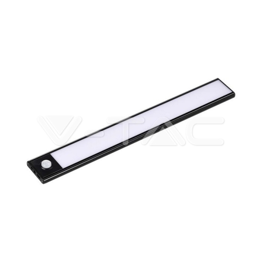 2W LED Cabinet Light Black Body 4000K IP20 - 1