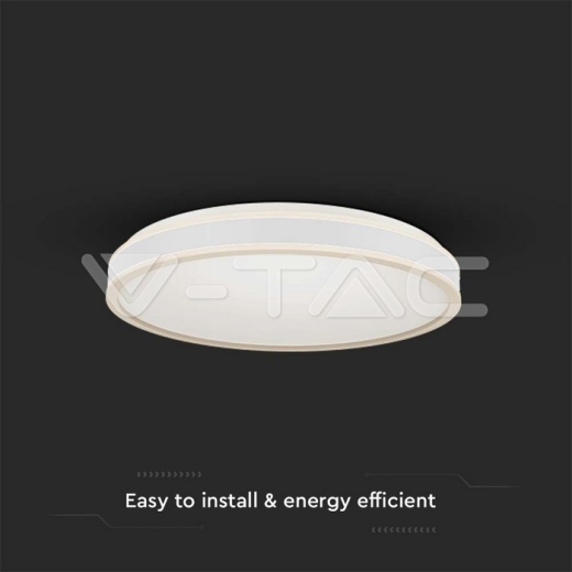 Plafón de Diseño LED 18W Redondo Blanco 4000K - 2