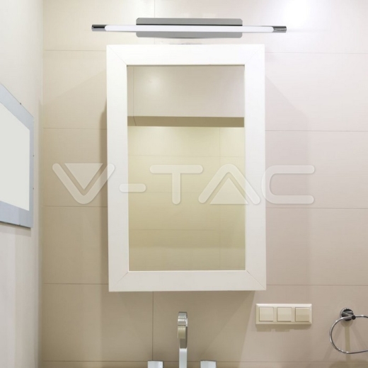 18W LED Lámpara de Techo/Pared Cromo Blanco Natural - 9