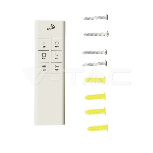 Plafón de Superficie Diseño 22W LED Blanco Redondo D:300 Regulable - 6