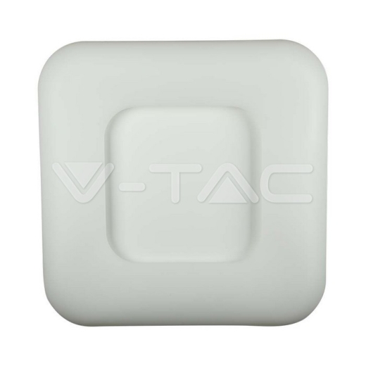 Plafon de Superficie Diseño 26W LED Blanco Cuadrado D:300 Regulable - 3