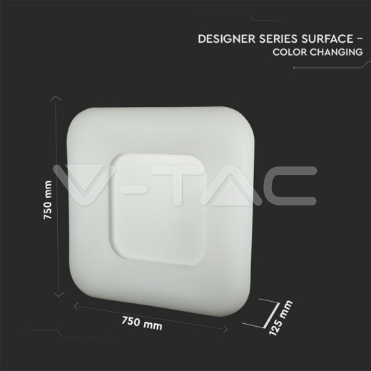 Plafon de LED 80W 3000K Dimmable - 10