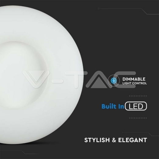 Lámpara Colgante de diseño 78W Redondo Cambio de Color D:750*H130 Regulable Cuerpo blanco - 8