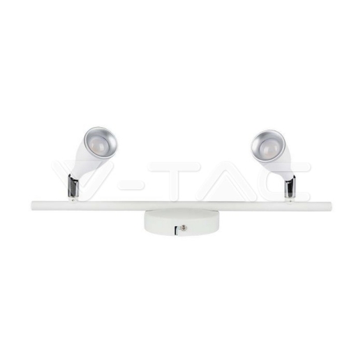 Lámpara de pared LED 2x4.5W 3000K Cuerpo Blanco - 1