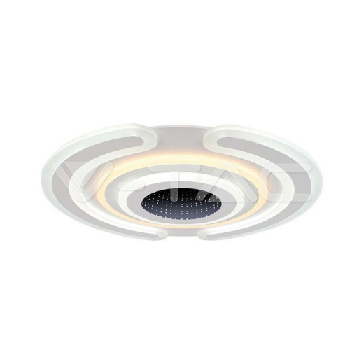 95W Designer Smart Ceiling Light 3000K+6000K Dimmable, Remote Control - 1