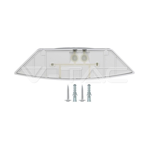 10W LED PIR Sensor Lamp SAMSUNG Chip 3IN1 IP54 White Body - 4