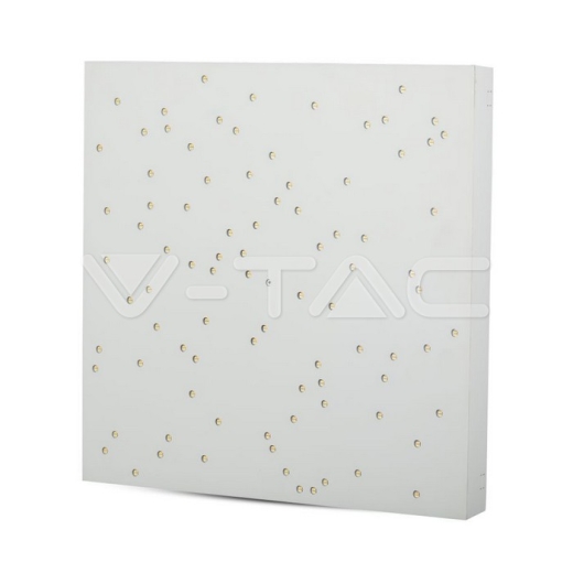 Panel de diseño LED 8W cielo estrellado cambio de colores cuerpo blanco - 3