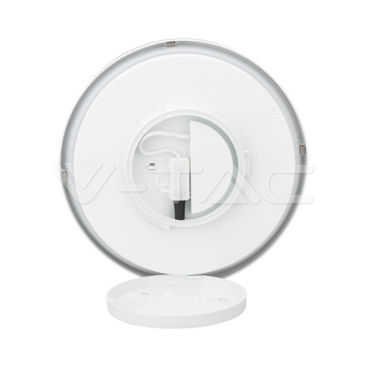 Luz de Techo LED 18W Redonda Sensor de Microondas Marco Blanco 4000K IP44 - 6