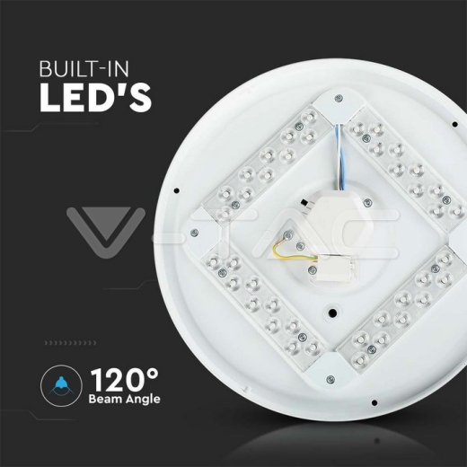 Plafón LED 18W cielo estrellado cambio de color 3 en 1 - 8