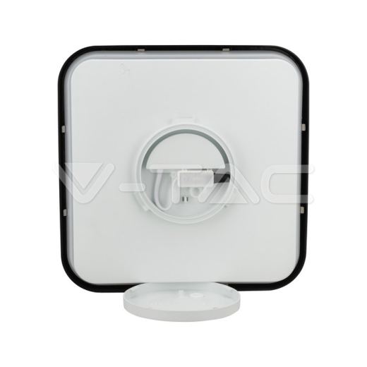 Luz de Techo LED 18W Con Sensor SAMSUNG Chip 4000K Marco Negro Cuadrado IP44 - 5