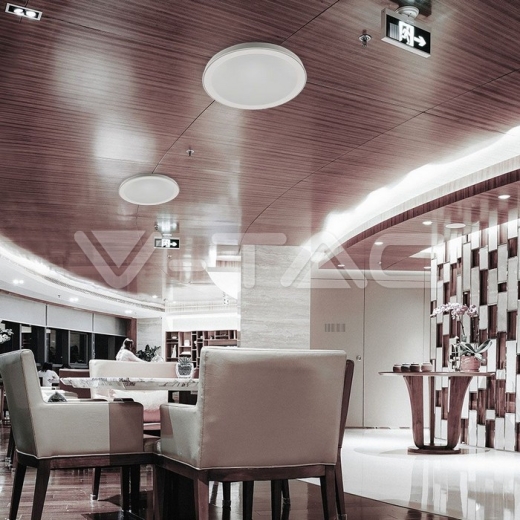 Plafón Techo LED 20W 40W 20W Mando Distancia CCT F400 70mm - 7